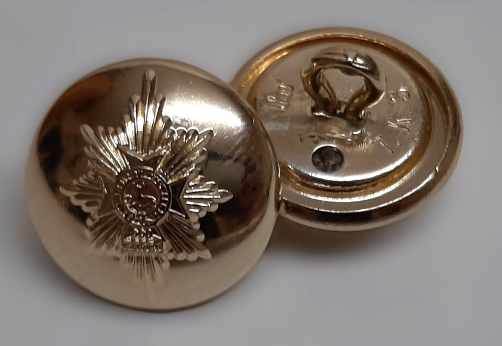 Worcestershire & Sherwood Foresters Buttons No2 Ring Back British Army Insignia
