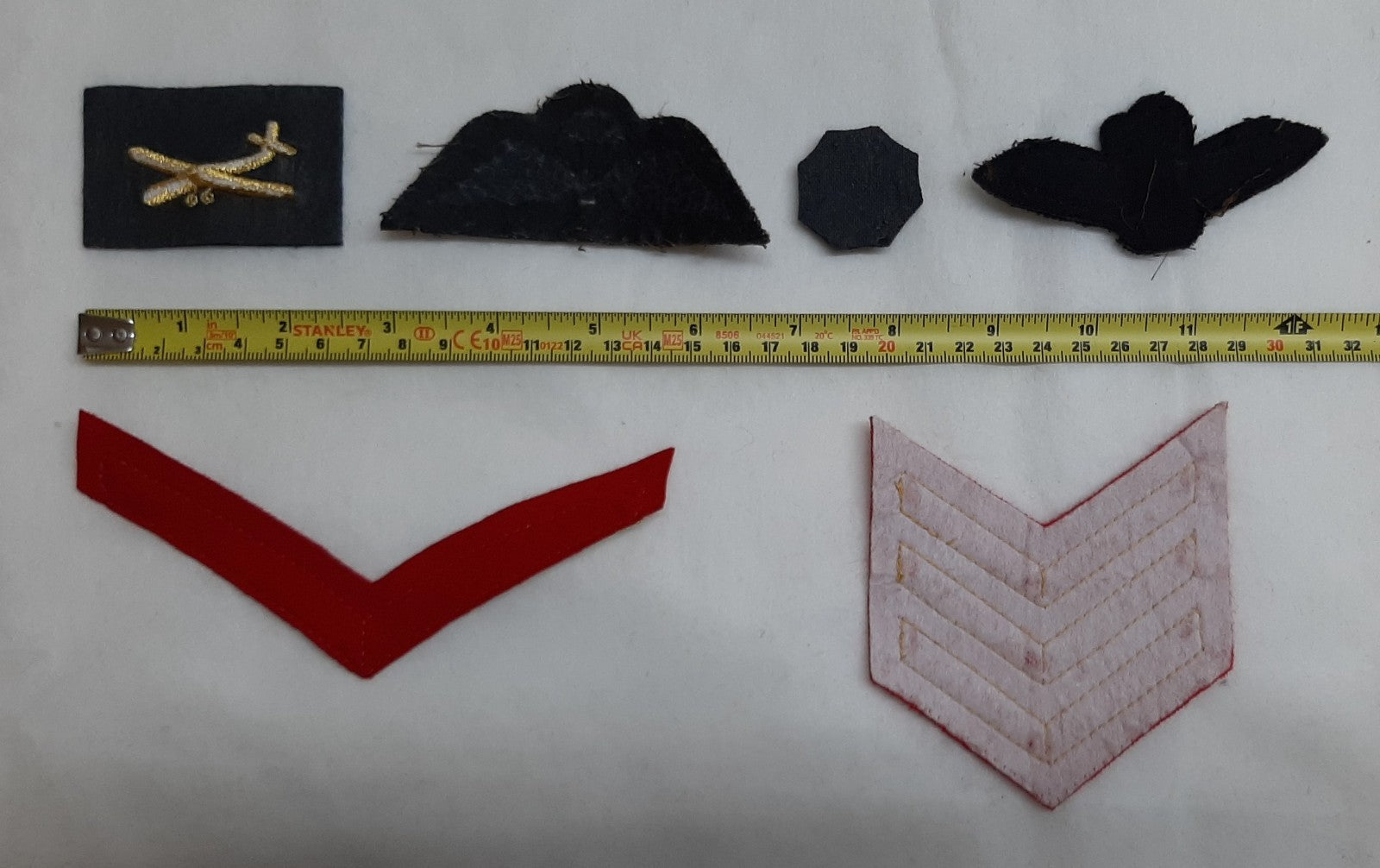 Assorted British Insignia UK and Army Patches / Chevrons Mixed Lot of 6