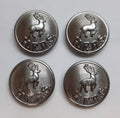 Hertfordshire Buttons Ring Back H F R S Obsolete Stag / Hart Insignia 38L 2 Pr