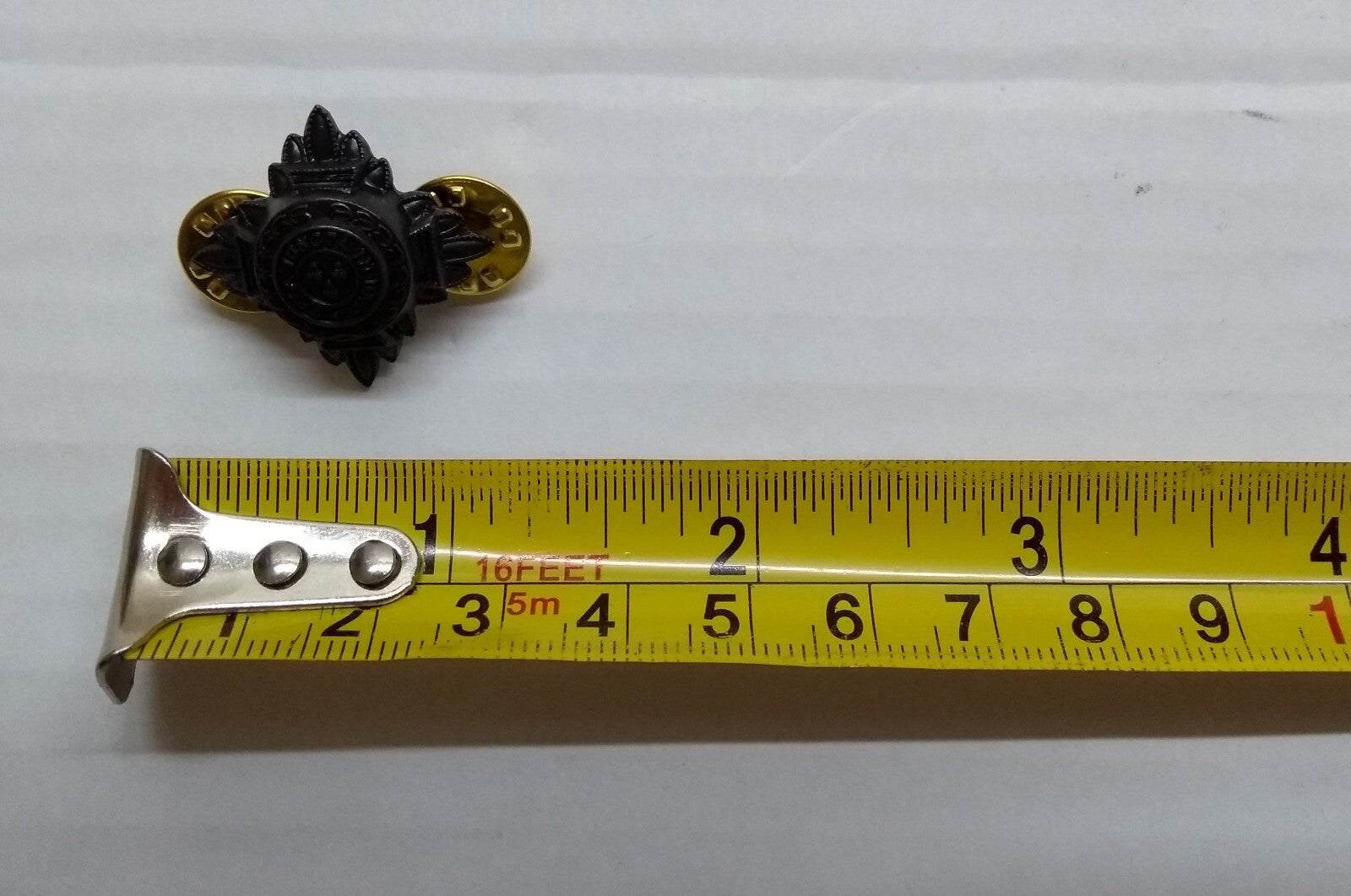 Rank Stars Pips British Forces Bronze Officer Insignia Tria Juncta In Uno Large