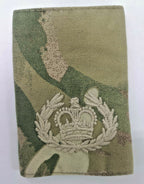 Genuine British Army, MTP Camo Regimental Quarter Master Sergeant Rank Slide