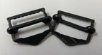 Genuine Vintage British Army Issue Black Side Adjuster Buckles 1 Pair STD222