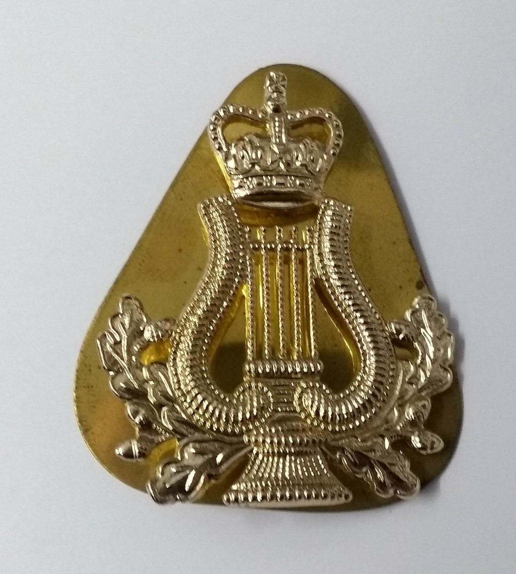 RAF Royal Air Force Bandsman Badge ATC and Air Force Lyre With Q/C Crown