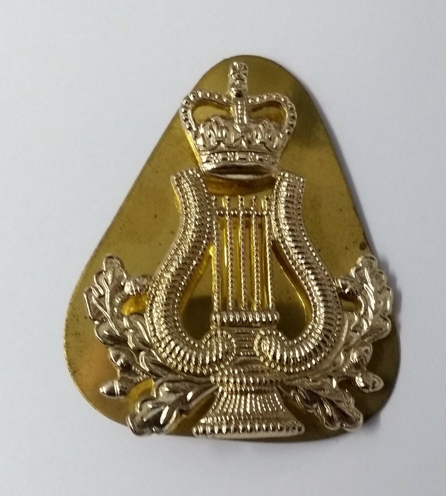 RAF Royal Air Force Bandsman Badge ATC and Air Force Lyre With Q/C Crown
