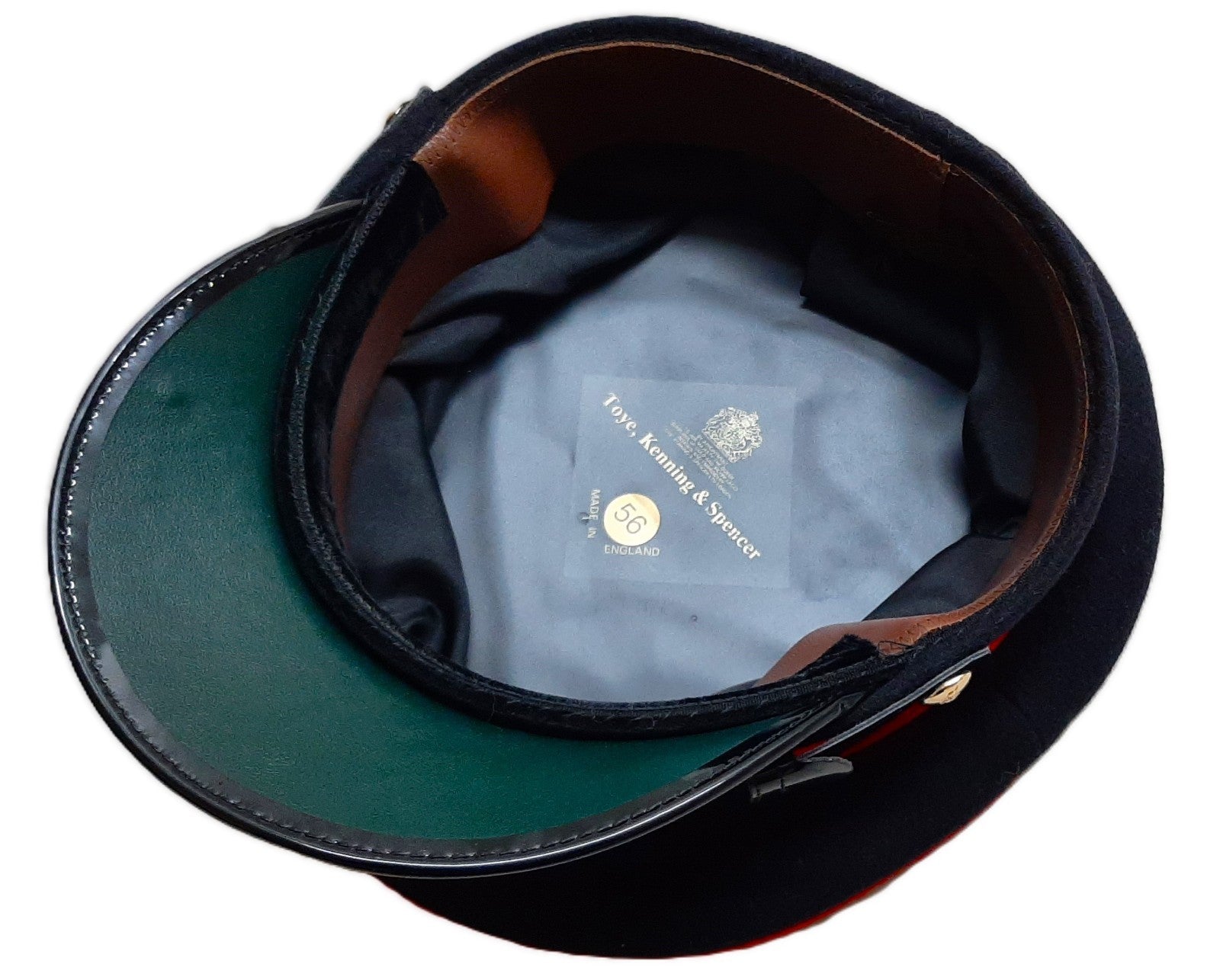 No1 Dress Hat British Army Royals Pattern with REME Badge and Buttons 56cm