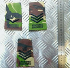Woodland DPM Camo Armoured Engineers Rank Slides Assorted - NEW