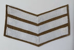 RM 3 Bar Chevrons For Stone Shirts No2 Khaki White Stripes RN NEW