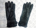 British Black Leather Combat Gloves MK2 MVP Grade 2 Heavy Used