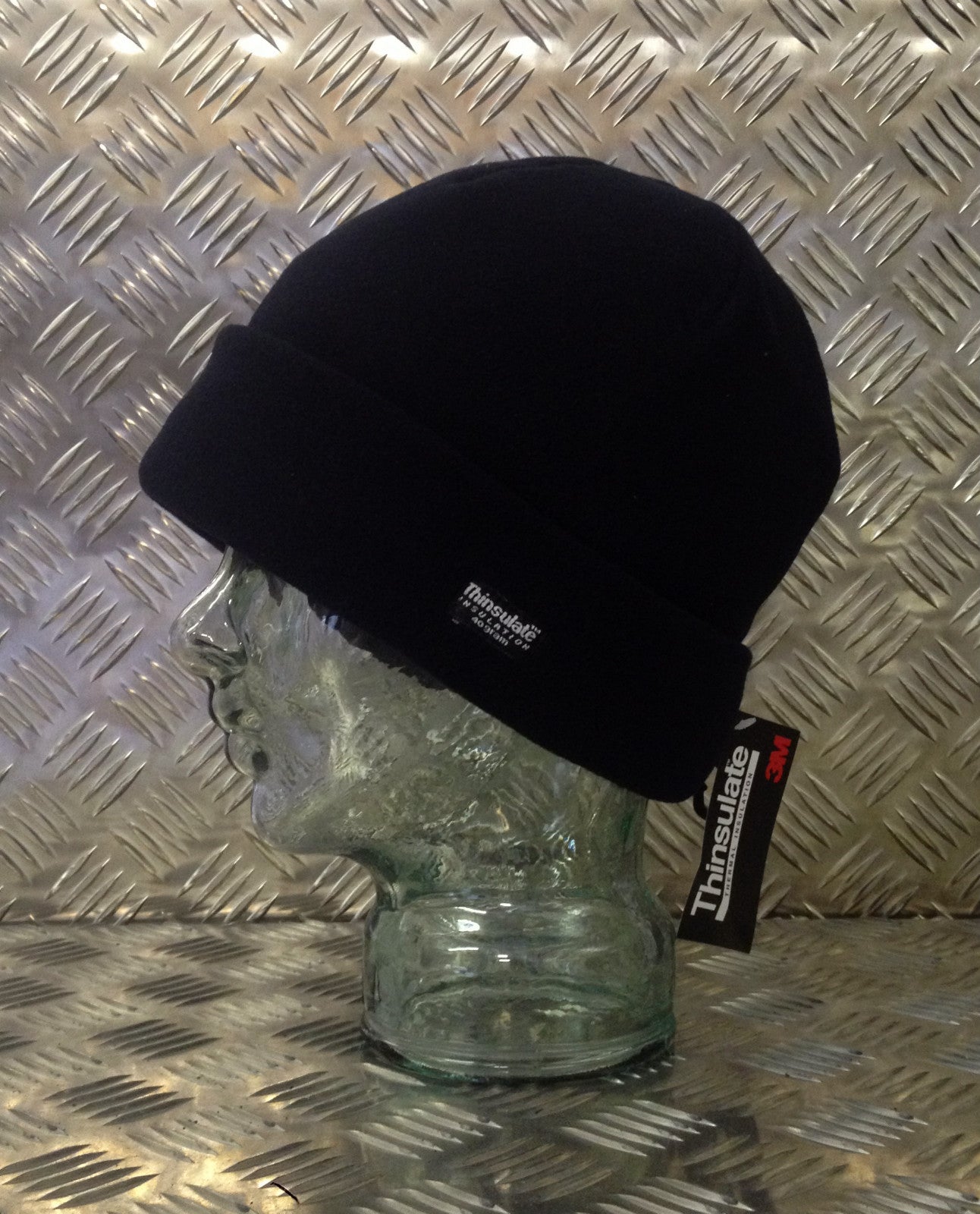 Navy Blue Thinsulate Beanie Hat - Very Warm - One Size - Brand New