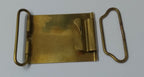 Vintage Brass Buckle Plate No Insignia British Issue Old Stock STD271