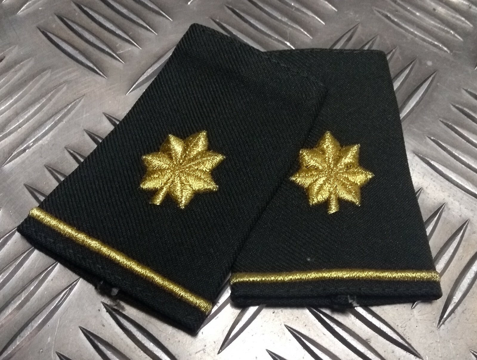 Genuine U.S Major Braided Rank Slides / Shoulder Epaulettes- RAFB16C