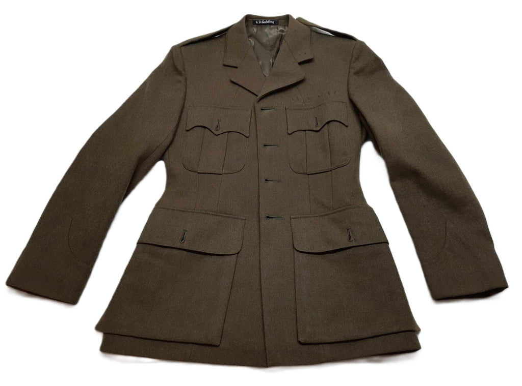 British Army No2 Jacket Old Dress Pattern Ofc No Buttons G.D Golding