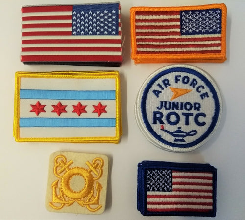 US USA Assorted Patches Selection of x40 Badges