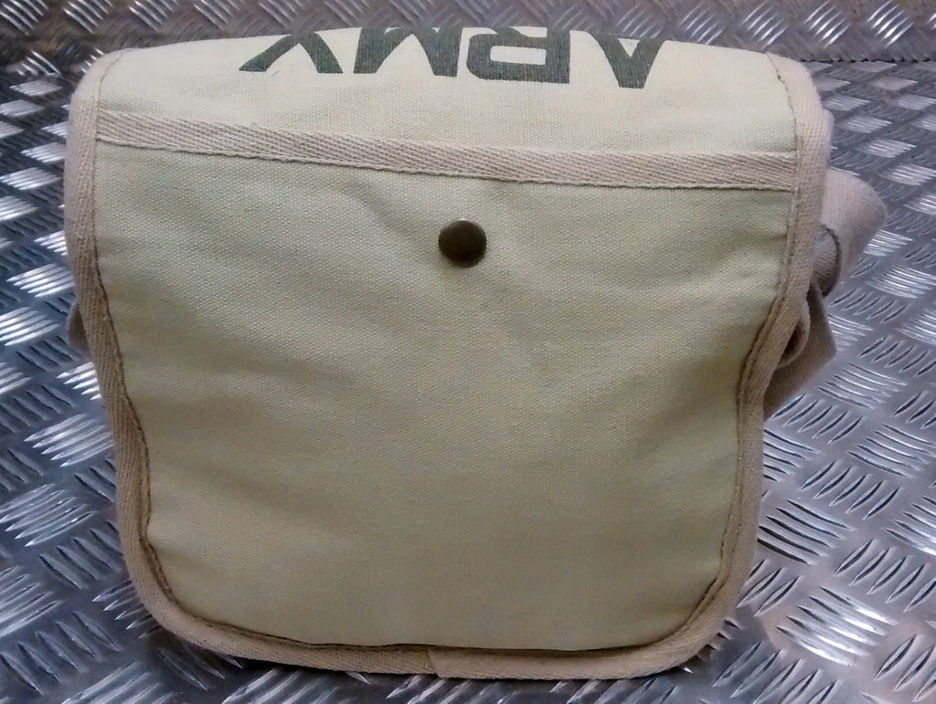Military Style ARMY Canvas / Haversack Shoulder Bag Festival Asst Colours- NEW