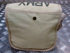 Military Style ARMY Canvas / Haversack Shoulder Bag Festival Asst Colours- NEW