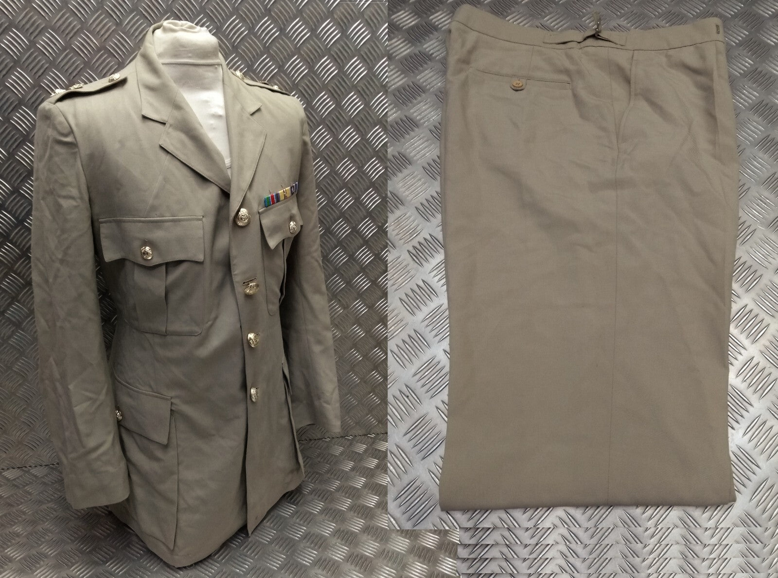 Lieutenant Colonel Suit British Army No4 Royal Engineers Issue Lt Col Rank 116cm