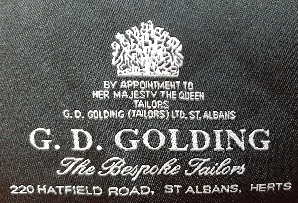 British Mess Dress Jacket Royal RA By G D Golding New/Unissued