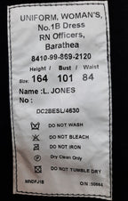 No1B Wool Barathea Jacket Royal British Navy RNWRNS Size 101 cm