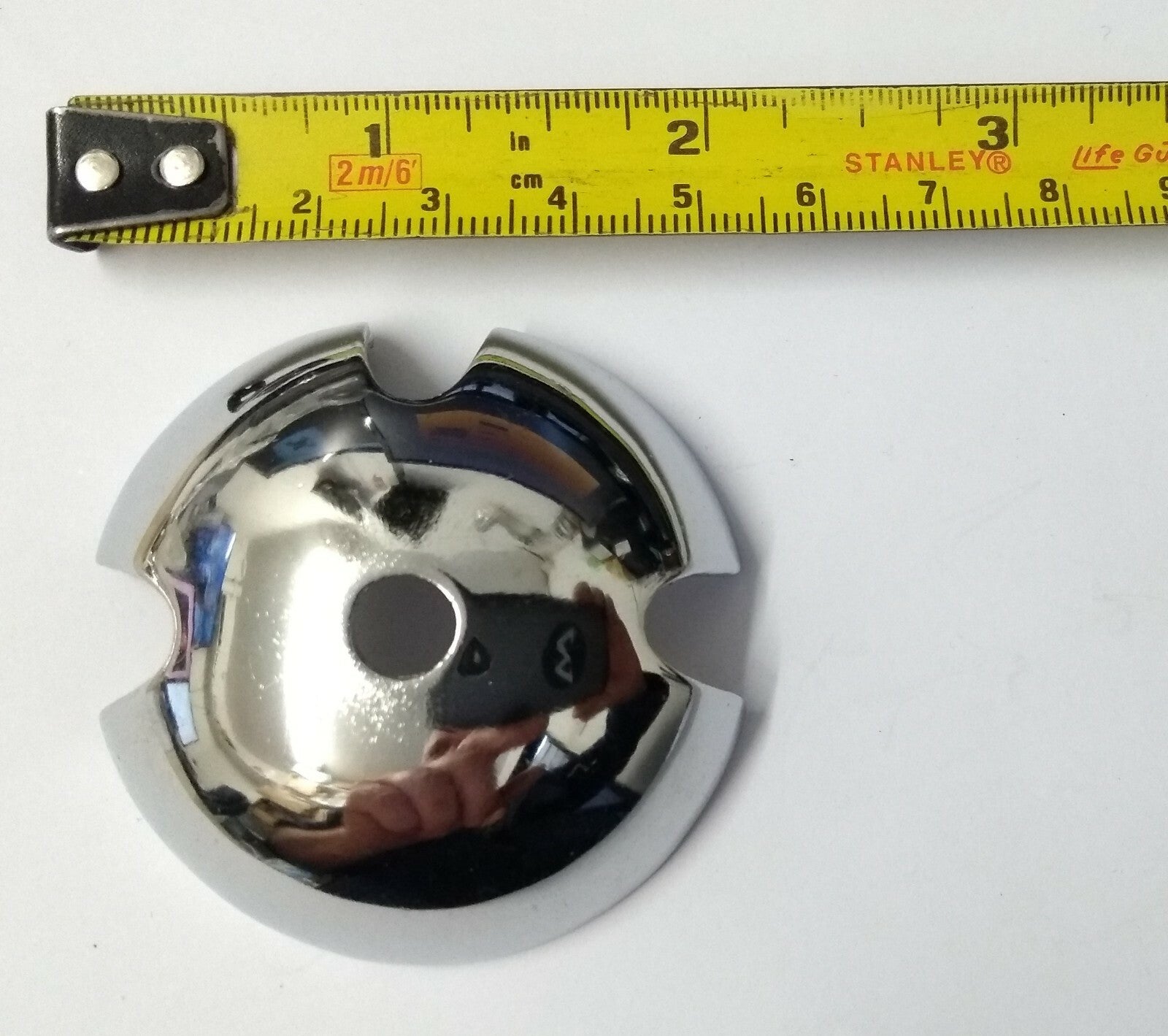 Genuine Issue Pith Headwear Chrome Top 2" Dome Made in England