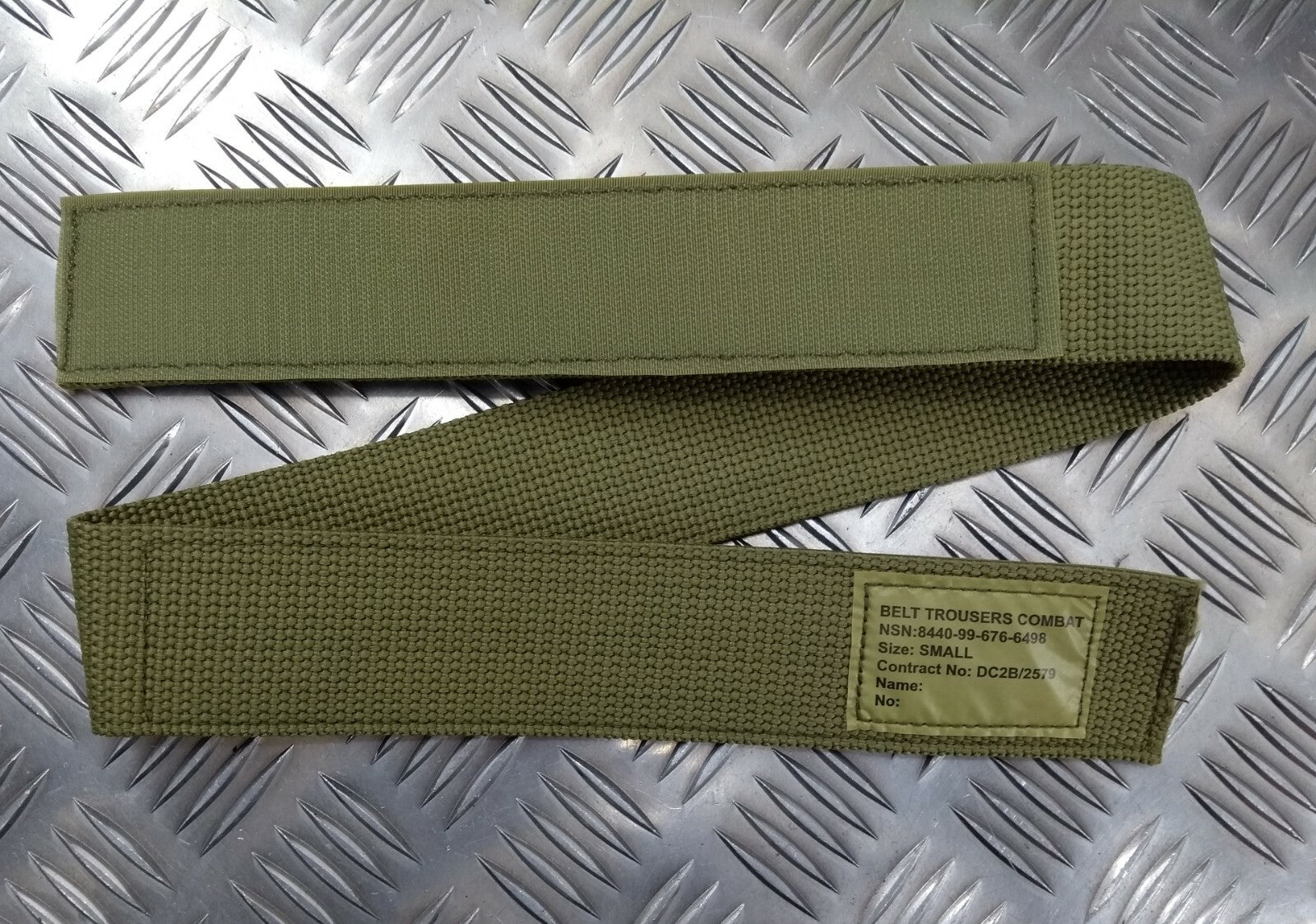 Trousers Belt Rip and Grip Buckleless Webbing British Army PCS MTP Coyote Colour
