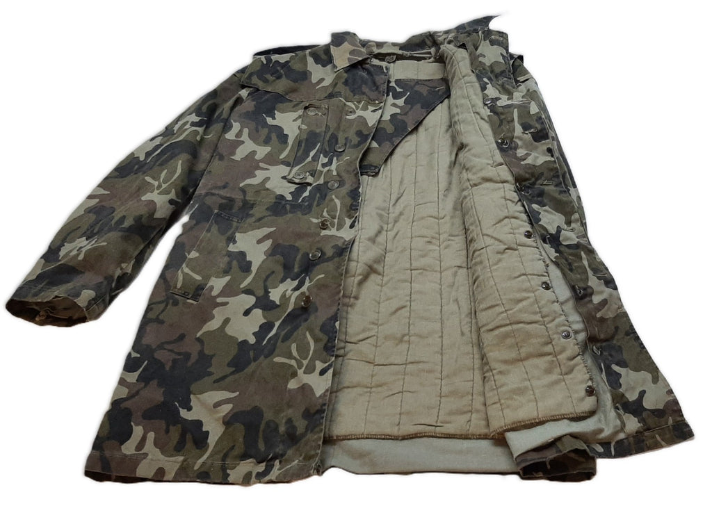 Army Camo Parka Leaf Pattern Camouflage Distressed Faulty Condition Assorted