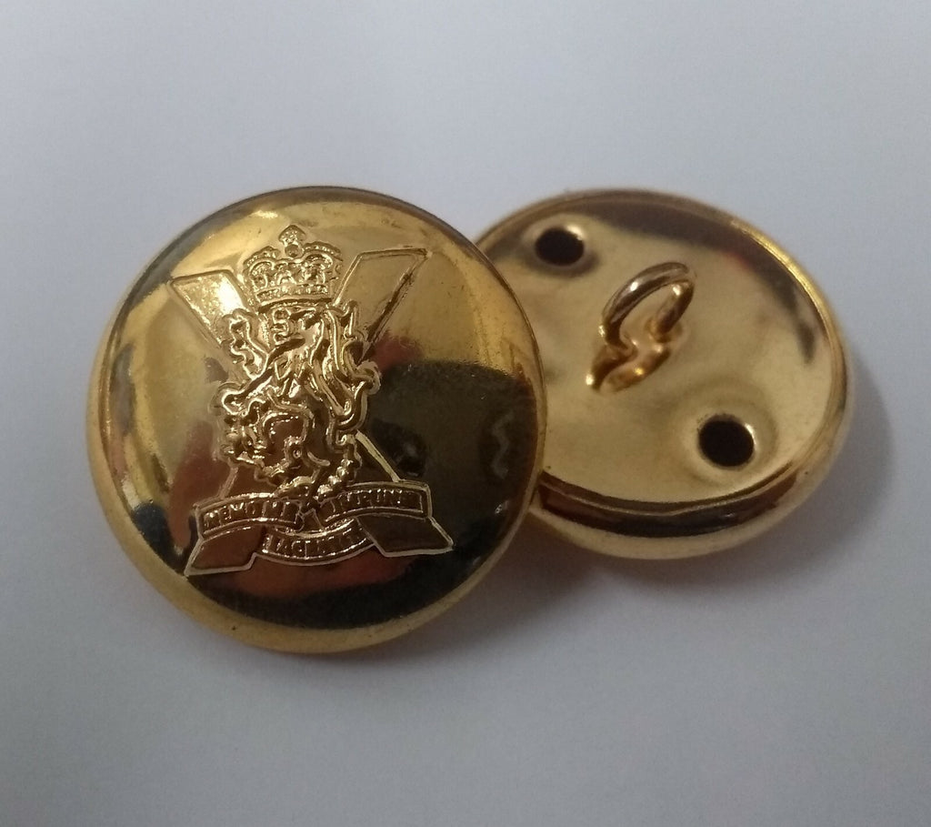RRS Royal Regiment of Scotland 40L Buttons NEW Genuine British Issue x5