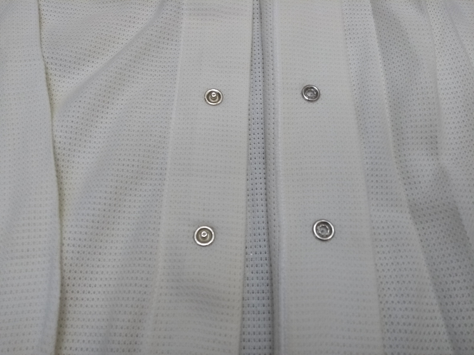 Food Handlers Shirt White Unisex Size Small Long Sleeve, Harrison Field - NEW