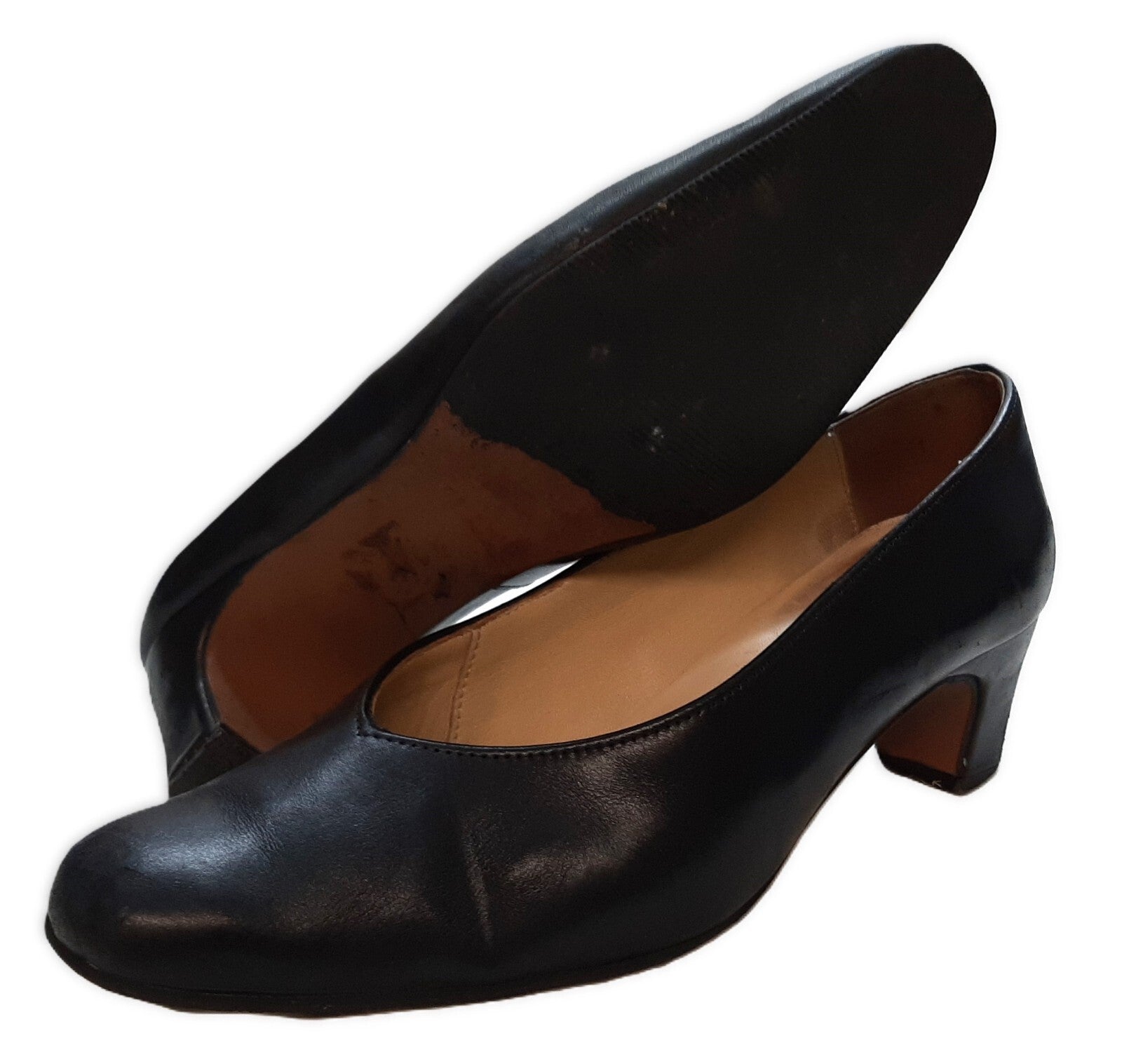 WRAF / RAF Court Shoes British Royal Air Force Female Personnel Black "V" Throat Grade 1