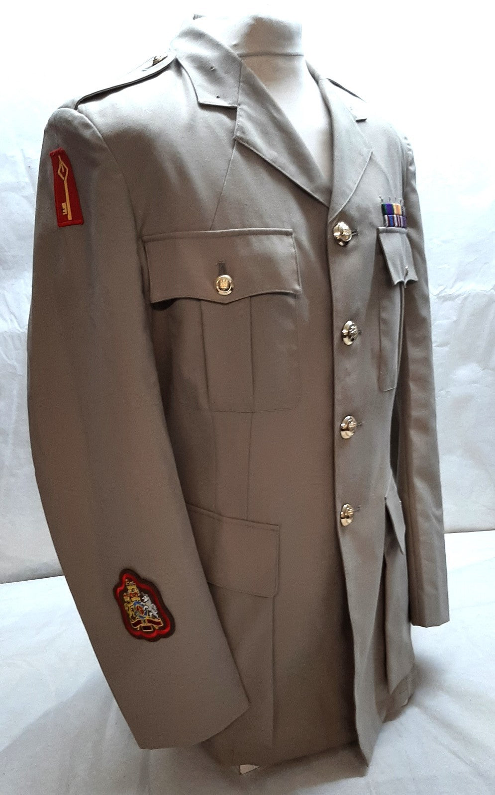 British Army Jacket No4 / No6 Warrant WO Gibraltar Reg Size 182/116/108cm