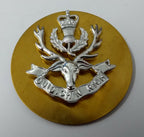 Queen's Own Highlanders Seaforth and Camerons Glengarry Hat Badge Army Issue