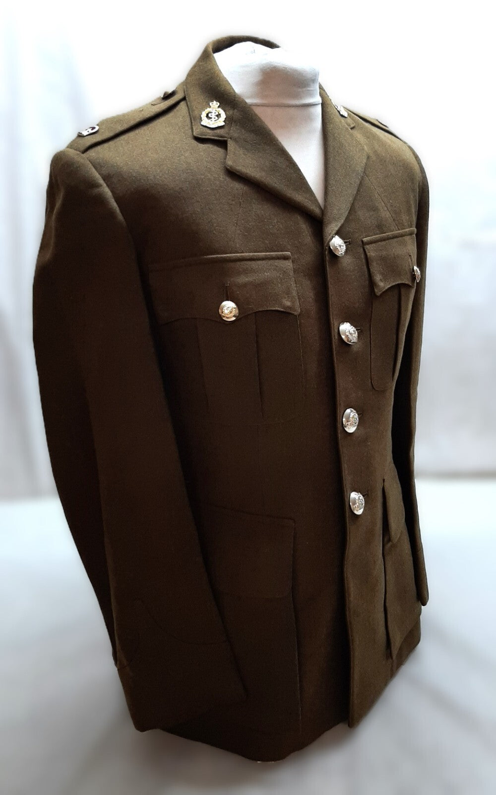 RAMC Majors Jacket British Army Old Pattern No2 Dress By Moss Bros Tailors