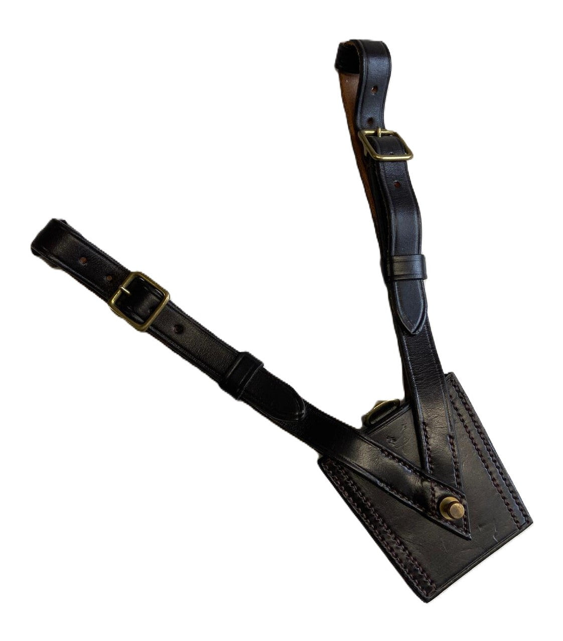 British Sam Browne Leather Sword Frog