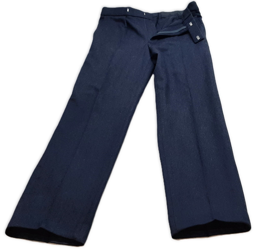 Dress Trousers RAF Royal Air Force Blue Grey Colour Air Force Type Waist 33" Long