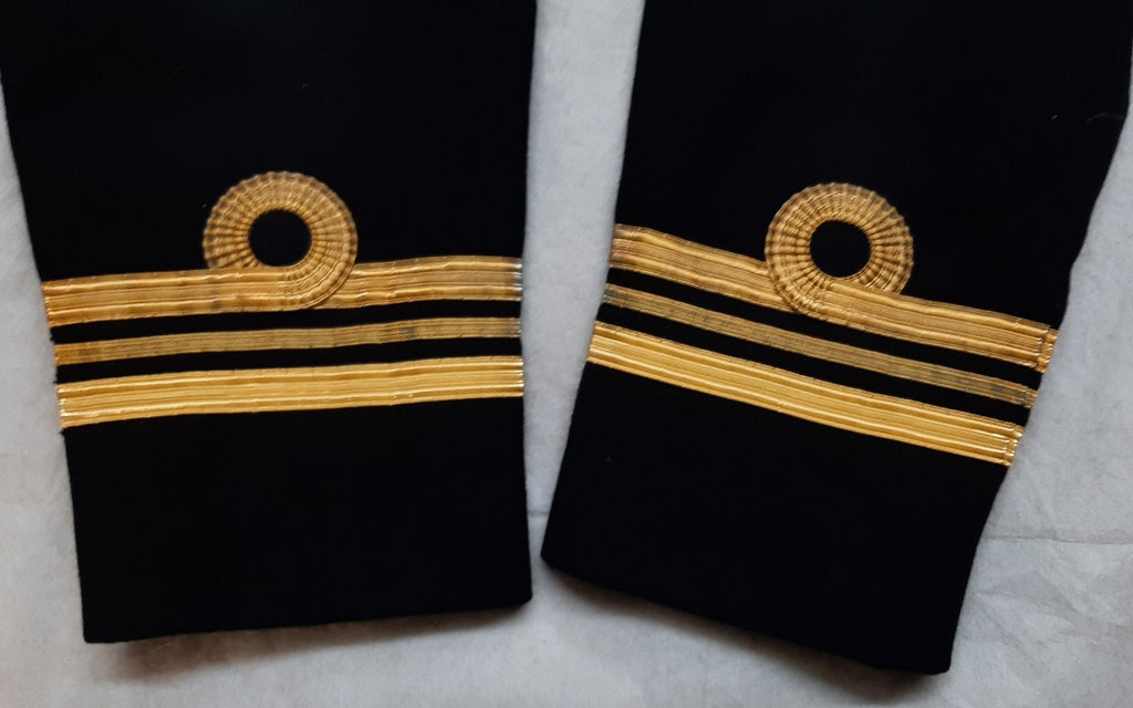RN No5 Jacket British Naval Ofc Lt Com 8 Button Diagonal Serge
