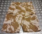 Army Shorts DDP British Forces Camouflage /Camo Desert Pattern Shorts NEW