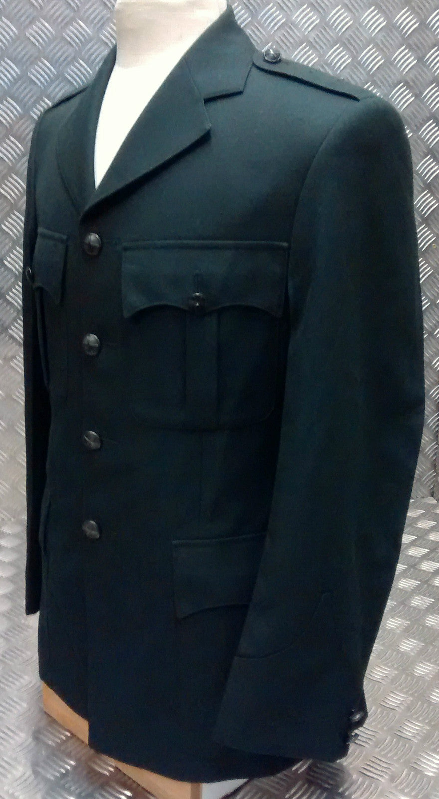 British Made Bottle Green Blazer Tunic Jacket