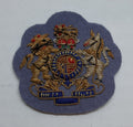 Mess Kit Badge WO1 AAC British Hand Embroidered Insignia Arm Patch
