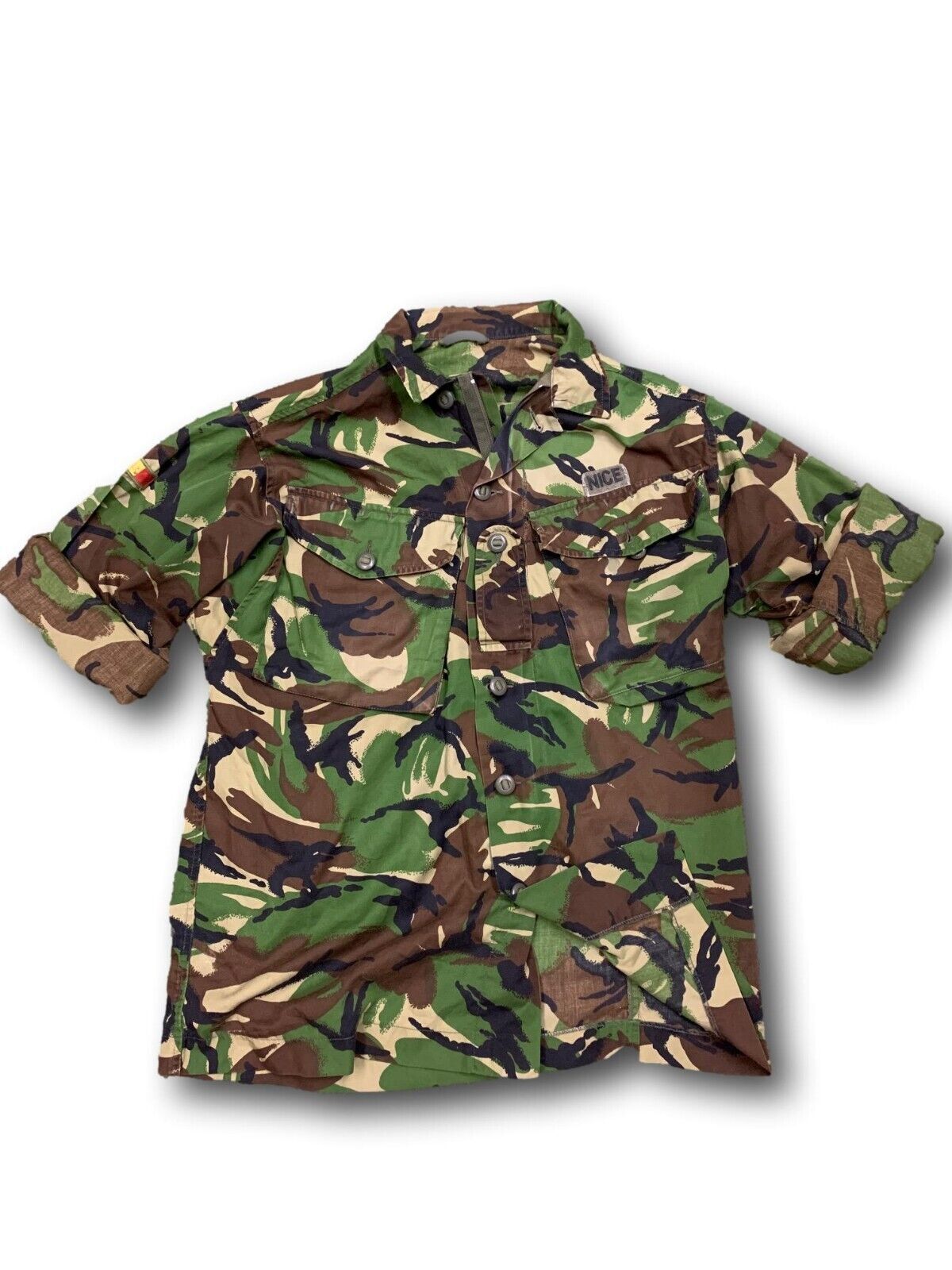 Soldier 95 Jacket Shirt DPM Woodland Camo British Army Old Style Lightweight