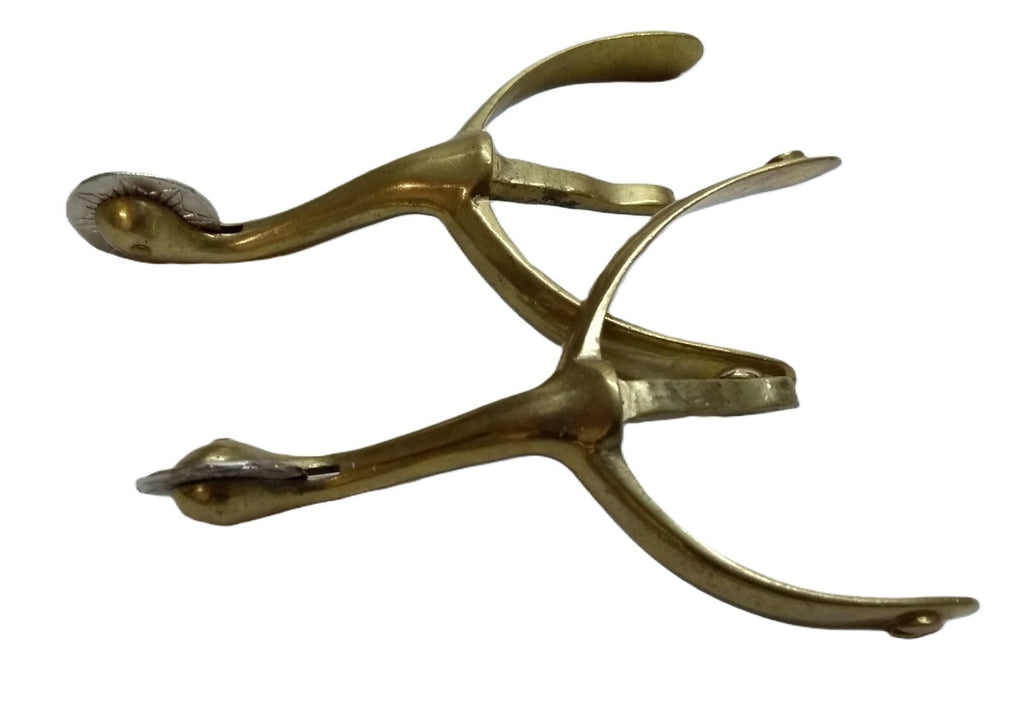 Swan Neck Spurs Short British Army / Officers & Soldiers Parade Boots