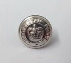 Genuine British Issue Obsolete London Met Silver Crown Buttons X 20 ASBT120