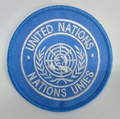 United UN Round Patch Shoulder Cloth Embroidered - NEW