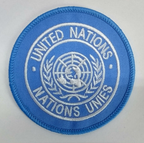 United UN Round Patch Shoulder Cloth Embroidered - NEW