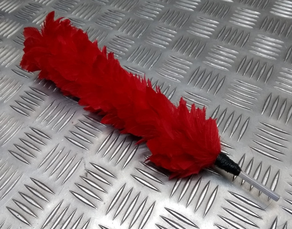Black Watch Hackle Red British Army Scottish Regiment Large Feather Dress Plume