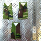 Woodland DPM Camo Combined Cadet Force CCF Rank Slides Genuine British Army NEW