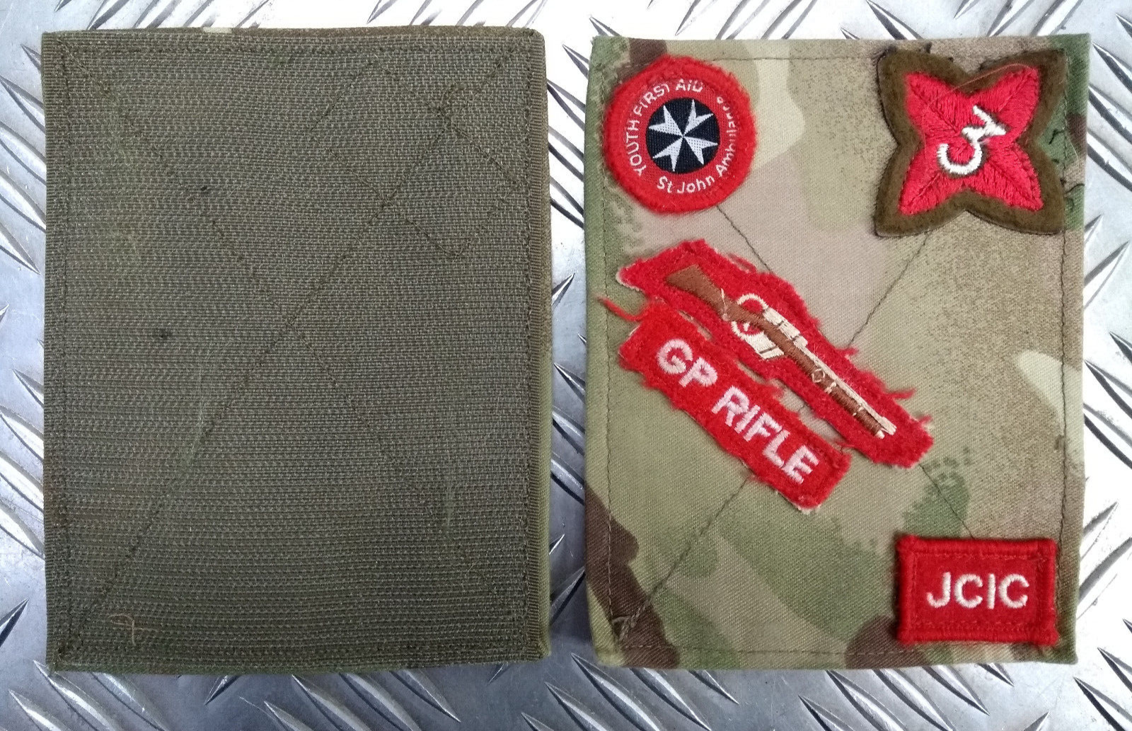 MTP Blanking Patches with St John Ambulance & various other TRF Patches