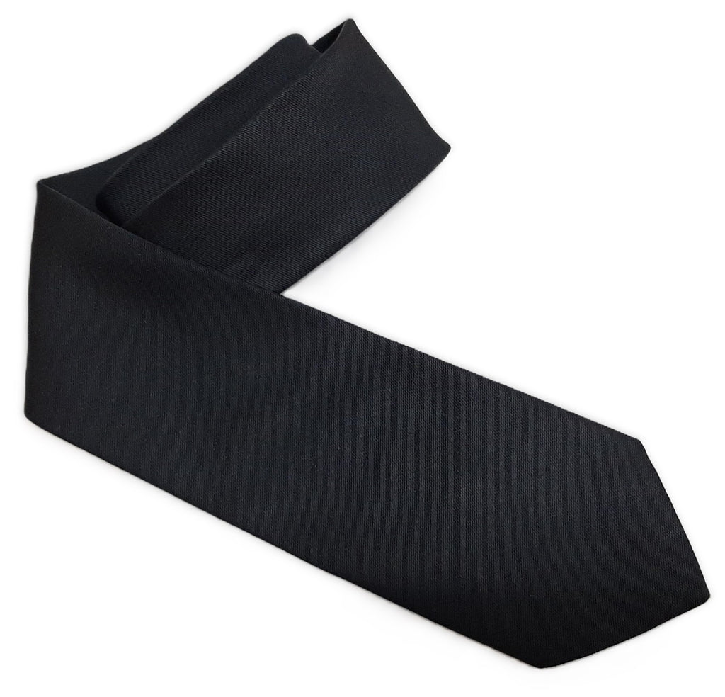 Dress Necktie RAF Royal Air Force and Naval Style SD / GS Tie Black Short or Standard