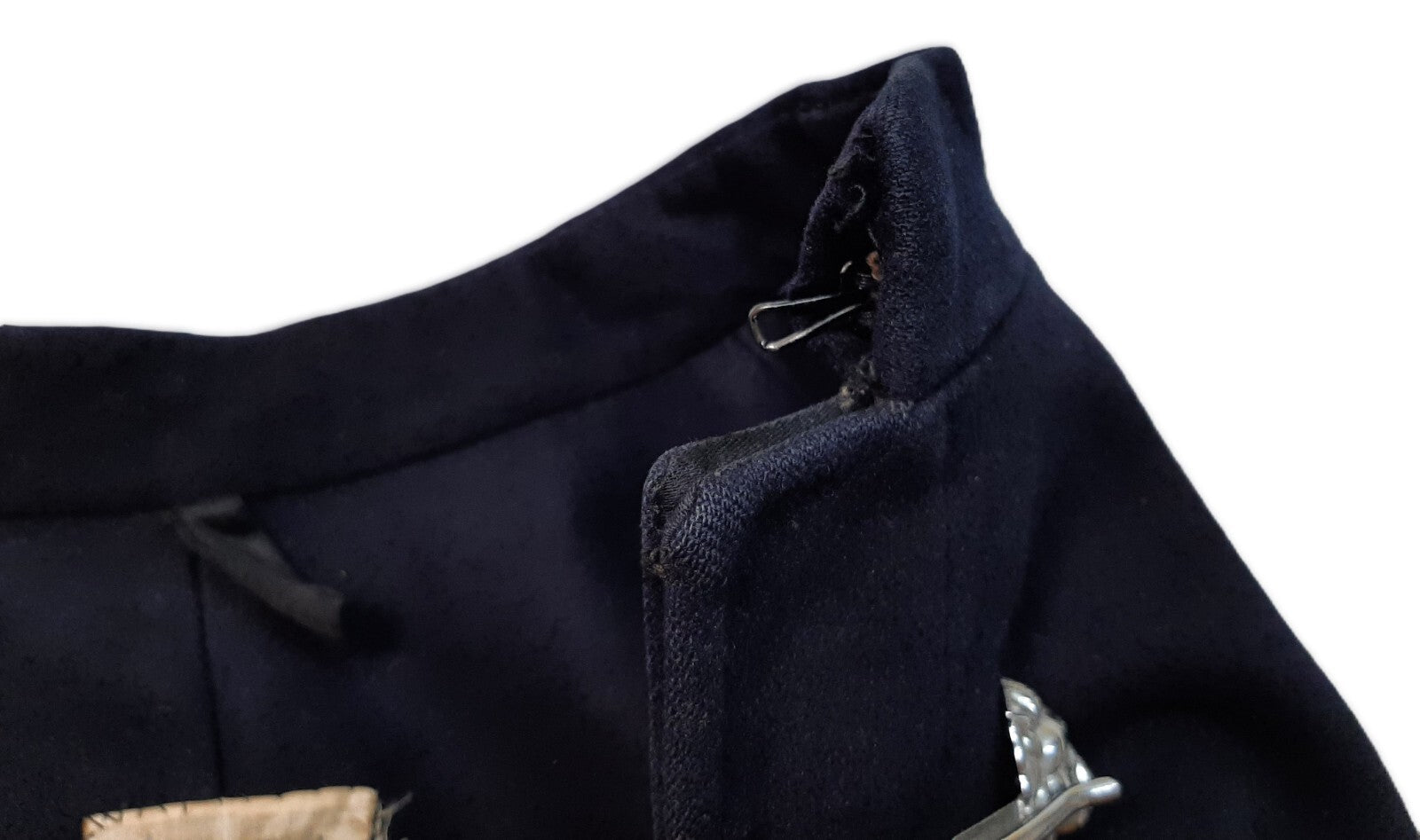 British RM Royal Marines Cape Navy Blue Wool Bandsman Bandswoman w Lion Head XL
