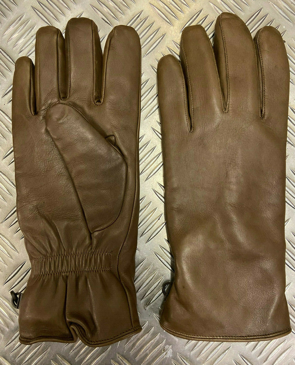 British Brown Leather Combat Gloves MK2 MVP- All Sizes