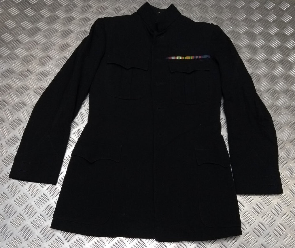 Vintage No1 Jacket British Blues Old Pattern No Buttons Double Vent