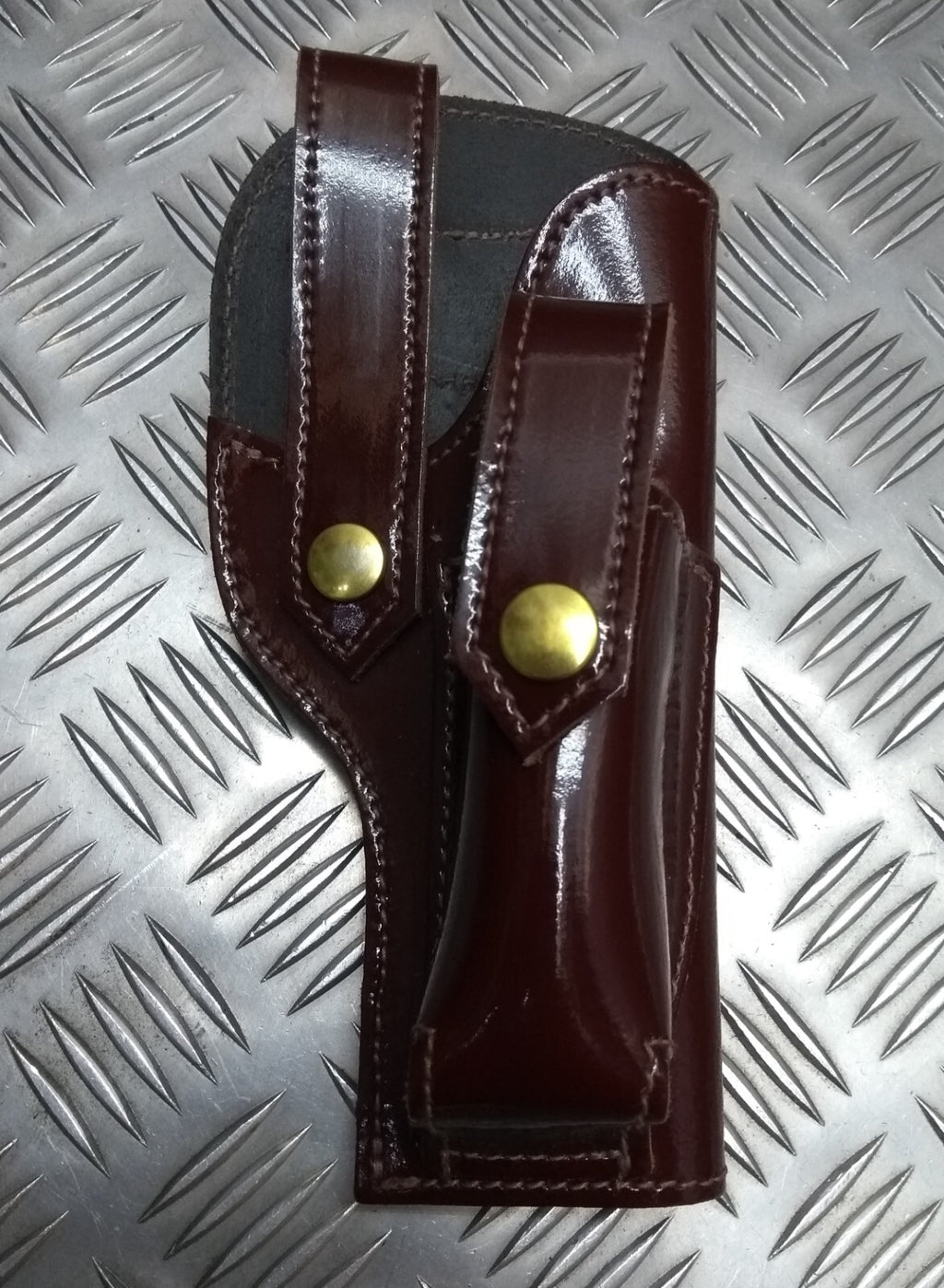 Dubai Parade Holster Brown Leather Ceremonial Issue Made in England